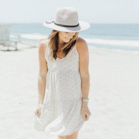 Carly Jean Los Angeles Dresses & Skirts - CJLA Sloan Dress, Ivory Print - S (NWOT)